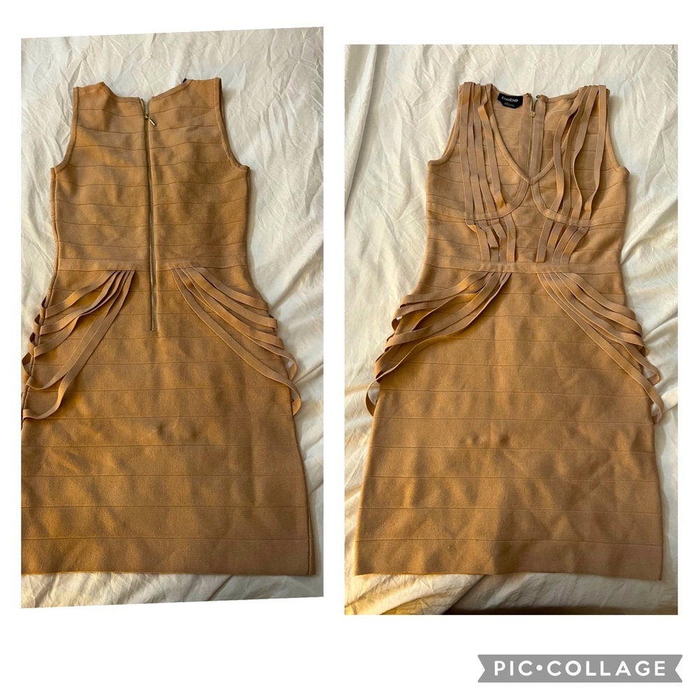 Bebe dress above the  knee size medium